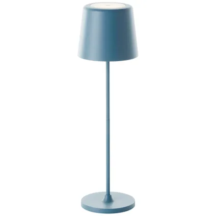 Lampe de table Brilliant Kaami vert ⌀10cm 2W USB 3