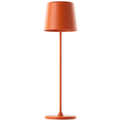 Lampe de table Brilliant Kaami orange ⌀10cm 2W USB 4