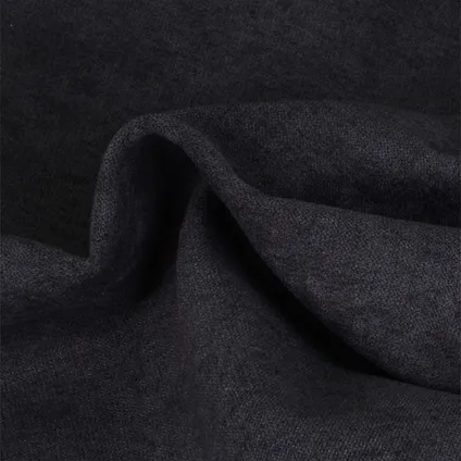 Gordijn verduisterend en isolerend Toundra ringen zwart 140 x 245 cm 2