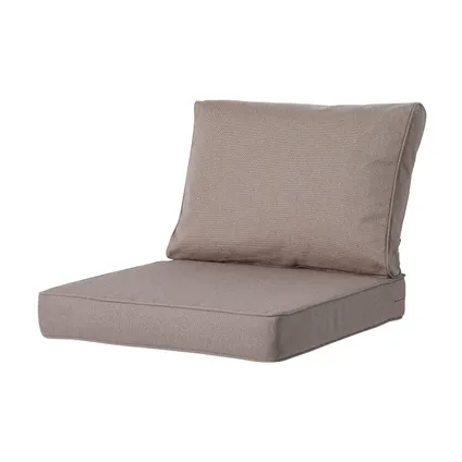 Madison - Lounge profi-line soft outdoor - Manchester taupe - 73x43 - Bruin 2