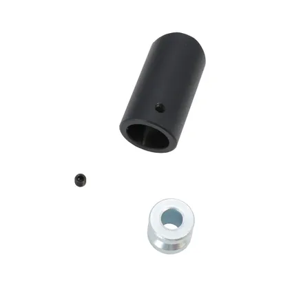 Ivol Rambarde Design Noire - 175 Cm Avec 2 Supports 10