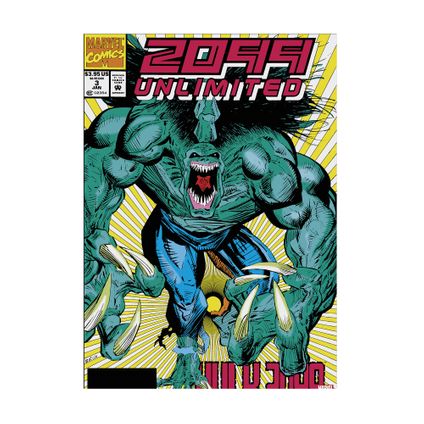 Disney | Marvel Comics | Hulk 2099 unlimited - Canvas - 70x50 cm