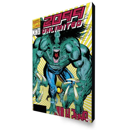 Disney | Marvel Comics | Hulk 2099 unlimited - Canvas - 70x50 cm 3