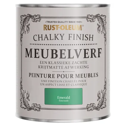 Rust-Oleum Meubelverf Chalky - Emerald 750ml 6