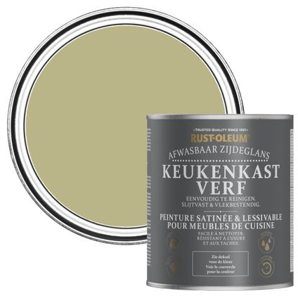 Rust-Oleum Peinture pour Meubles de Cuisine, Satin - Vert sauge 750ml