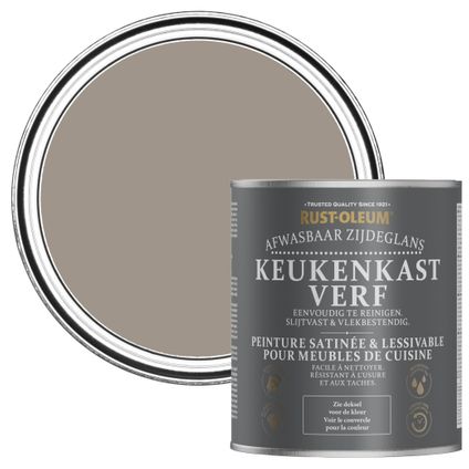 Rust-Oleum Peinture pour Meubles de Cuisine, Satin - Truffe 750ml