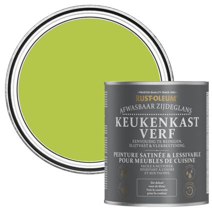 Rust-Oleum Peinture pour Meubles de Cuisine, Satin - Citron Vert 750ml