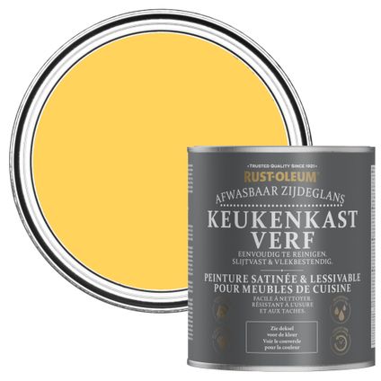 Rust-Oleum Peinture pour Meubles de Cuisine, Satin - Gelée de Citron 750ml