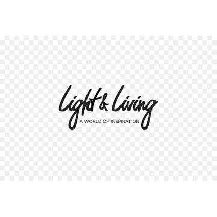 Light & Living - Pied de lampe RANGPUR - Ø8x38cm - Noir 2