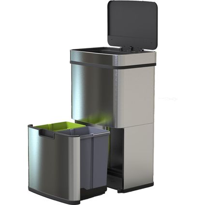 4cookz® Smart Waste Séparation des déchets Capteur de poubelle 72 litres