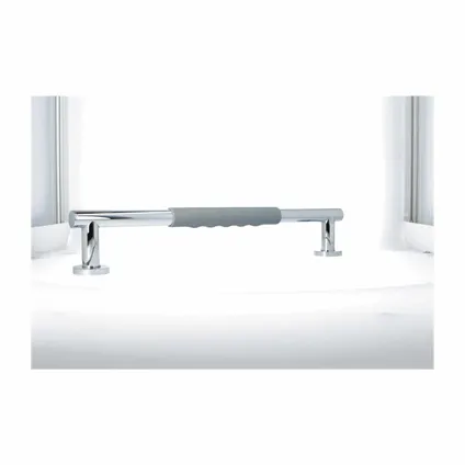 Luzzo® Fisso Poignée Souple Salle de Bains/Toilettes 45 cm - Chrome 4