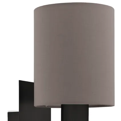 EGLO wandlamp Pasteri zwart E27 3