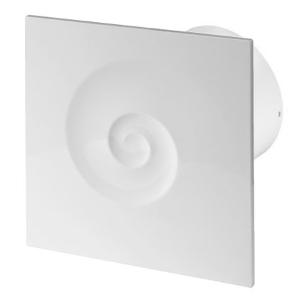 Awenta Ventilateur salle de bain capteur d'humidité 100mm Blanc ABS VORTEX