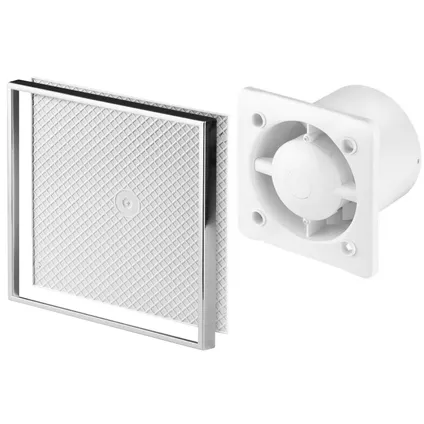 Ventilateur salle de bain extracteur capteur d'humidité 125mm Tuile Céramique 6