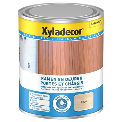 Xladecor houtbeits kleurloos 750ml 2
