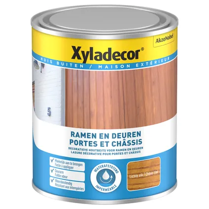 Xladecor houtbeits lichte eik 750ml 2