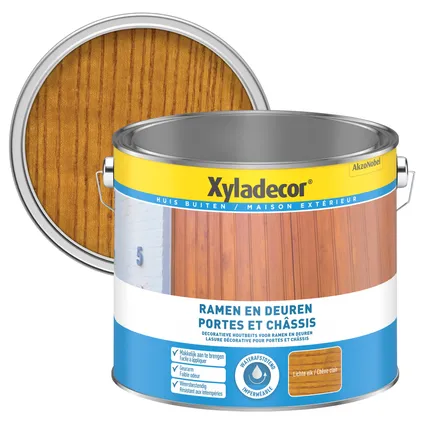 Xladecor houtbeits lichte eik 2,5L