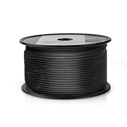 Nedis Câble coaxial en bobine | CSBR0210BK1000 | Noir