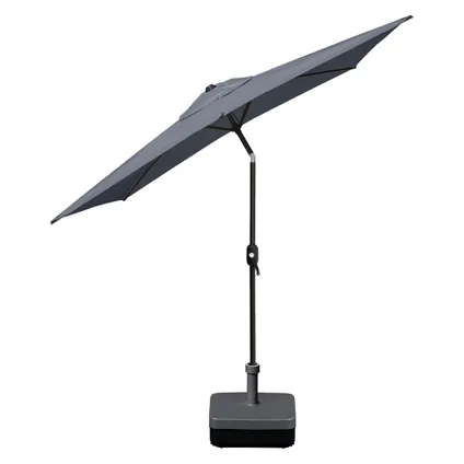 4goodz Parasol Rectangulaire Inclinable 150X250 cm - Anthracite 4