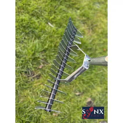 Synx Tools Râteau verticutting galvanisé - Avec manche 150cm 2