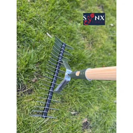 Synx Tools Râteau verticutting galvanisé - Avec manche 150cm 3
