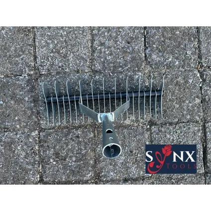 Synx Tools - Râteau de coupe verticale galvanisé - Sans manche 2