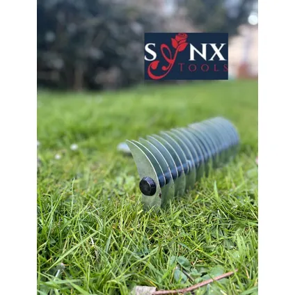 Synx Tools - Râteau de coupe verticale galvanisé - Sans manche 5