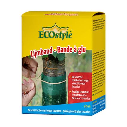 ECOstyle Lijmband beschermt tegen schadelijke insecten 2,5m