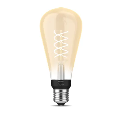 Ampoule à filament LED Philips Hue Edison ST72 E27 7W 2