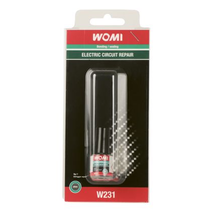 Womi W231 Adhesif Conducteur Electric Argent 3g