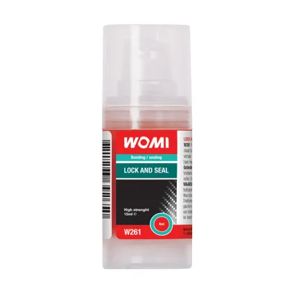 Womi W261 Lock and Seal 15ml Red 2