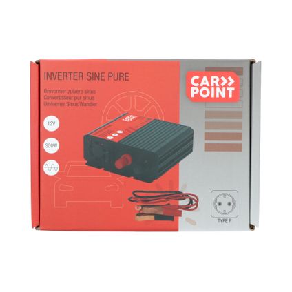 Carpoint Convertisseur Pur Sinus 12V>230V 300W