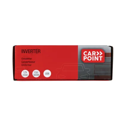 Carpoint Omvormer 12V>230V 150W sigarettenaansteker 5