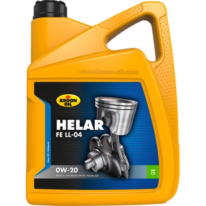 Kroon-Oil 32496 Helar FE LL-04 0W-20 5 Liter