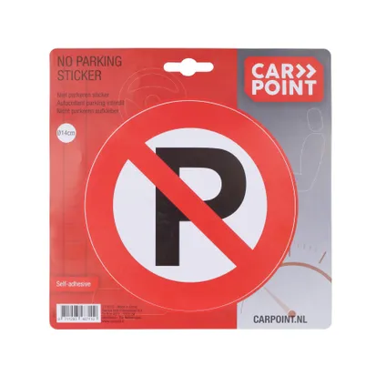 Carpoint Sticker Parkeren Verboden 2