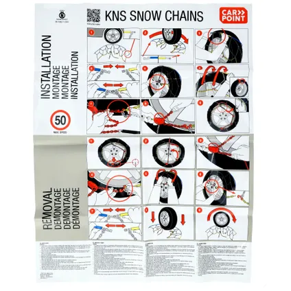 Carpoint Sneeuwkettingen KNS-110 9mm 3
