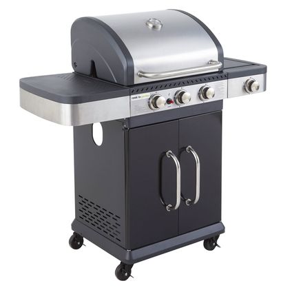 Cook'in Garden - Gasbarbecue FIDGI 3 met thermometer - 3 branders + 11,5kW kookplaat