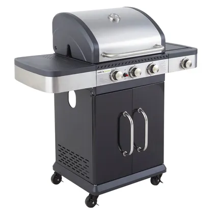 Cook'in Garden - Gasbarbecue FIDGI 3 met thermometer - 3 branders + 11,5kW kookplaat 2
