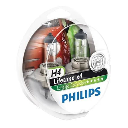 Philips 12342 H4 Longlife EcoVision S2 2