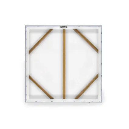 Buitencanvas met Weerbestendig frame en UV beschermende coating | Schelpenhart | 50x50 cm 4