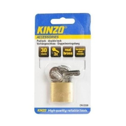 Kinzo Hangslot - staal - 30 mm