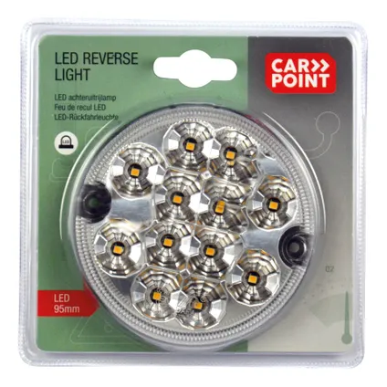 Carpoint LED Achteruitrijlamp Rond 4