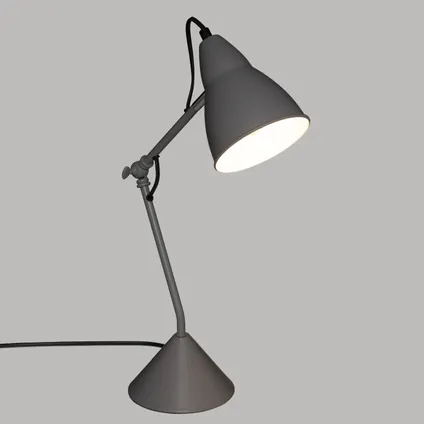 Atmosphera Tafellamp/bureaulamp Design Light Classic - grijs - 62 cm 4