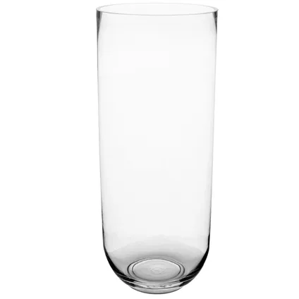 Atmosphera vaas Cilinder - transparant - glas - H50 x D20 cm 2