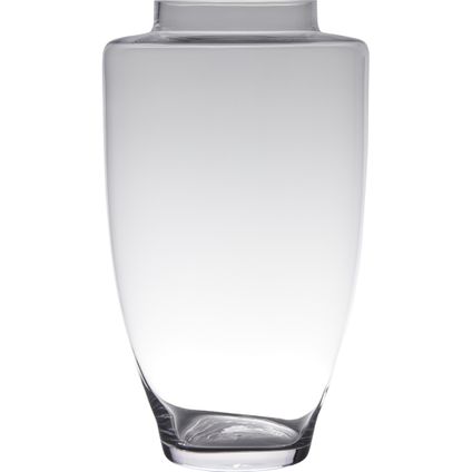 Vaas - hoog - transparant - glas - 26 x 45 cm