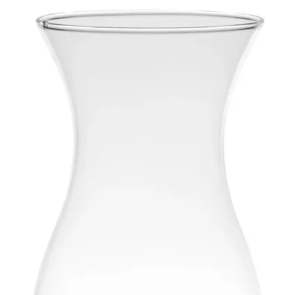 Vaas - glas - transparant - 14 x 25 cm 2