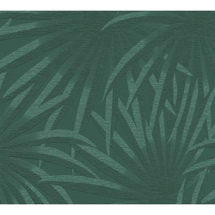 Papier peint vinyle palmiers vert