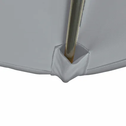Kopu® Bilbao Parasol rectangulaire 150x250 cm avec Bras Articulé - Gris clair 5