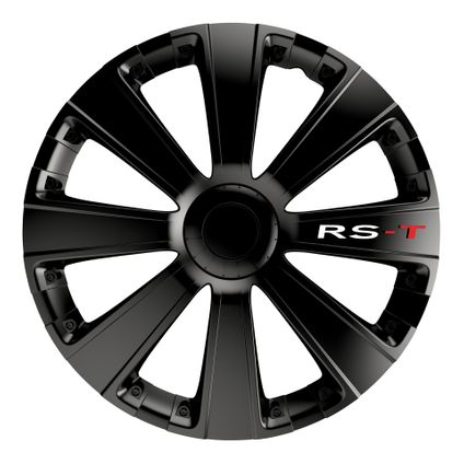 Wieldoppenset RS-T Black 15Inch