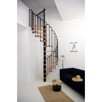 Escalier en colimaçon gain de place PARIS - 120 x 60 cm